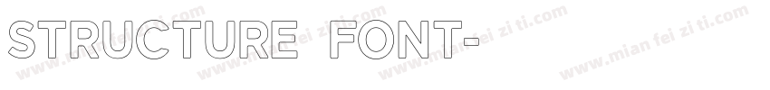 Structure Font字体转换